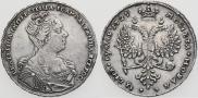 1 rouble 1727 year