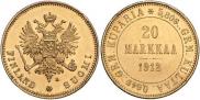 20 markkaa 1912 year