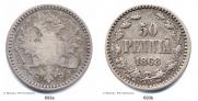 50 pennia 1868 year