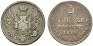 3 grosze 1826 year