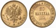 20 markkaa 1904 year