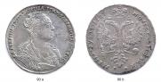 1 rouble 1727 year