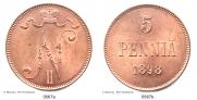 5 pennia 1898 year