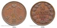 10 pennia 1889 year