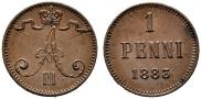 1 penni 1891 year