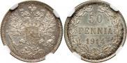 50 pennia 1914 year