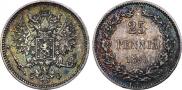 25 pennia 1890 year