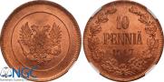 10 pennia 1917 year