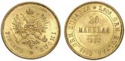 20 markkaa 1880 year