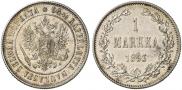 1 markka 1893 year