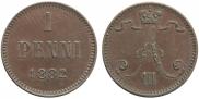 1 penni 1882 year