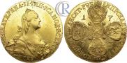 10 roubles 1773 year