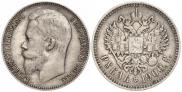 1 rouble 1900 year