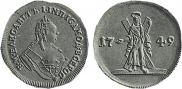 2 ducats 1749 year