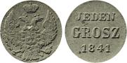 1 grosz 1841 year