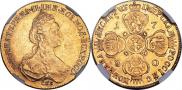 10 roubles 1780 year