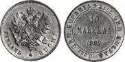 10 markkaa 1882 year