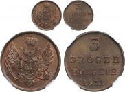 3 grosze 1831 year