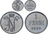 1 penni 1904 year