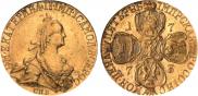 5 roubles 1773 year