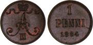 1 penni 1884 year