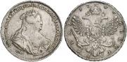 1 rouble 1740 year