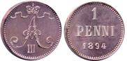 1 penni 1894 year