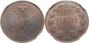 10 pennia 1911 year