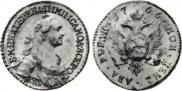 2 roubles 1766 year