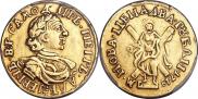 2 roubles 1718 year