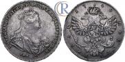 1 rouble 1740 year