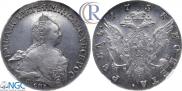 1 rouble 1758 year