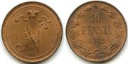 10 pennia 1912 year