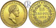 25 złotych 1829 year