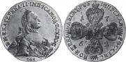 10 roubles 1762 year