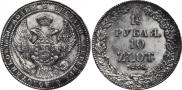 1,5 roubles - 10 złotych 1836 year