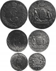 5 kopecks 1764 year