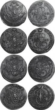 5 kopecks 1784 year