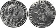 2 roubles 1720 year