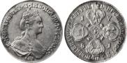 10 roubles 1781 year