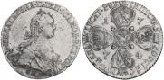 10 roubles 1774 year