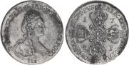 10 roubles 1781 year