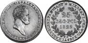 25 złotych 1829 year