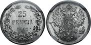 25 pennia 1901 year