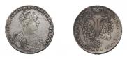 1 rouble 1727 year