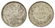 50 pennia 1889 year