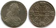 1 rouble 1729 year