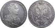 1 rouble 1727 year