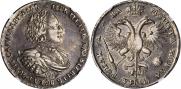 1 rouble 1721 year