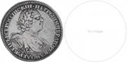 1 rouble 1724 year